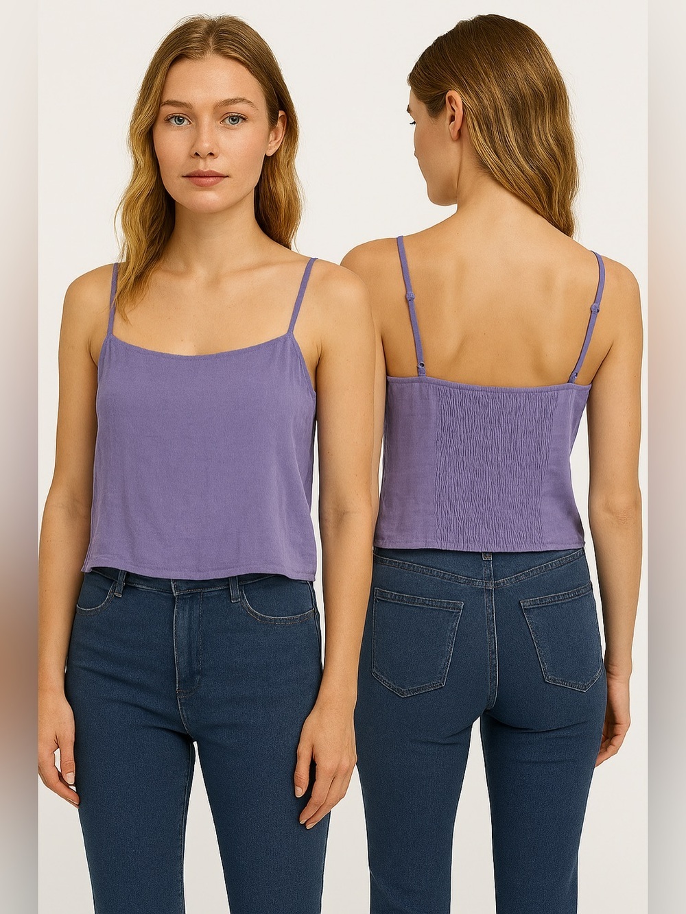 Wilfred | BASEL  Bustier Camisole Top, Iris (lilac) ballet core feminine size L